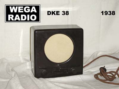 DKE 38 (1938)
Mod. Wega Radio
