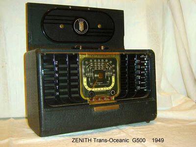 Zenith Trans-Oceanic G 500 (1949)
