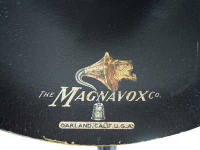 Altoparlante Magnavox R3-D (1924) USA
Il famoso marchio di fabbrica.
