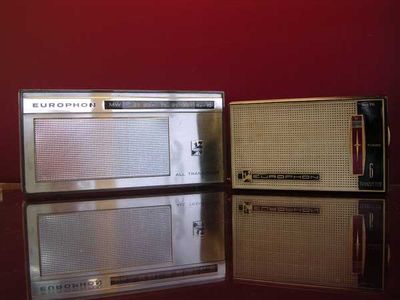 Europhon "All Transistor" e "6 Transistor".
